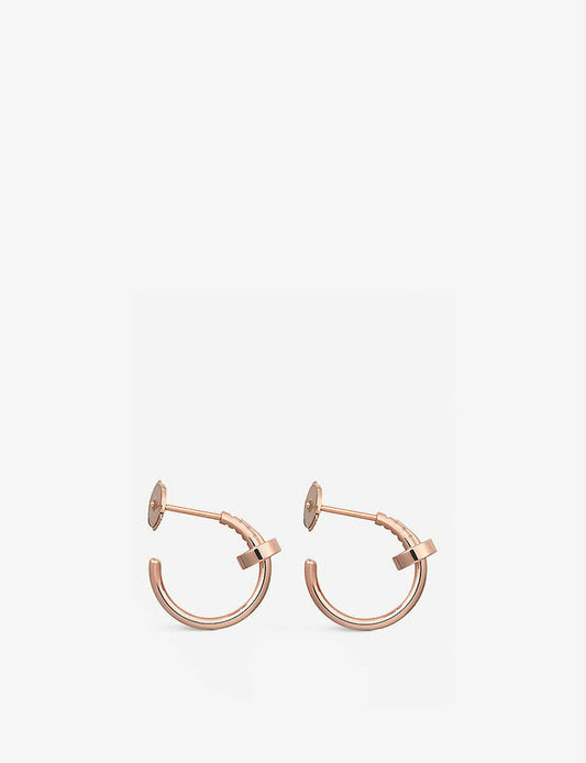 [Luxery]JUSTE EARRINGS PINK GOLD