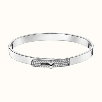 [Luxery]KELLY SILVER DIAMOND BRACELET