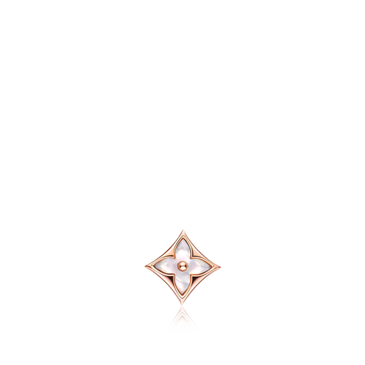 [Luxery]STAR MOP PINK GOLD EARRINGS
