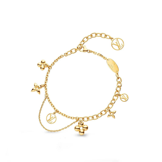 [Luxery]BLOOMING PINK GOLD MOP BRACELET