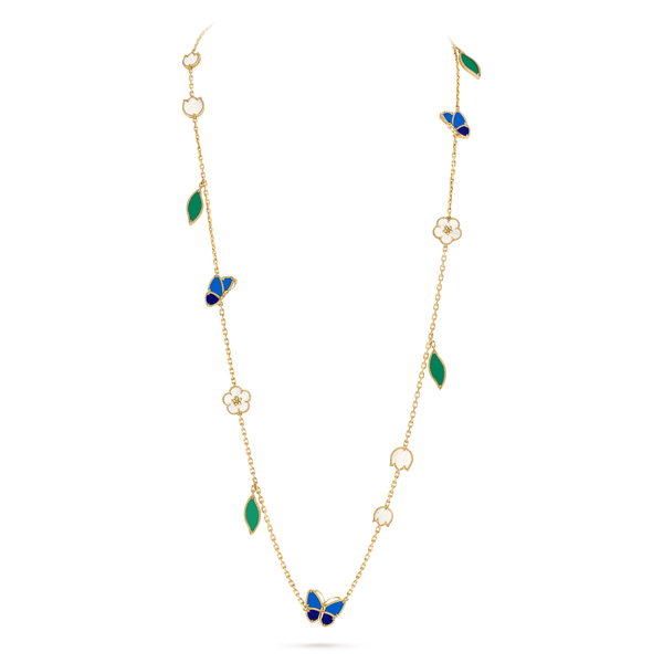 [Luxery] 2026 NEW CLOVER 15 MOTIFS LUCKY NECKLACE