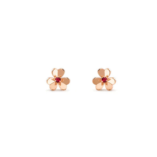 [Luxery]FRIVOLE  FLOWER PINK EARRINGS